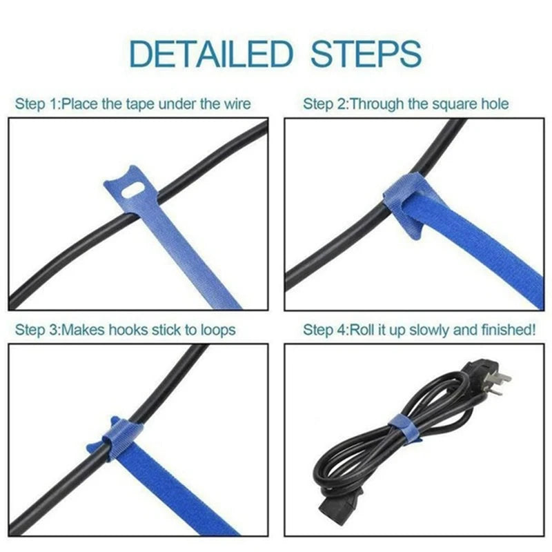 Effortless Cable Organization with Our Versatile Cable Winder Tape - Perfect for All Your Phone Accessories!