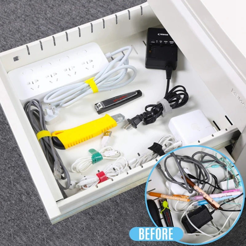 Effortless Cable Organization with Our Versatile Cable Winder Tape - Perfect for All Your Phone Accessories!
