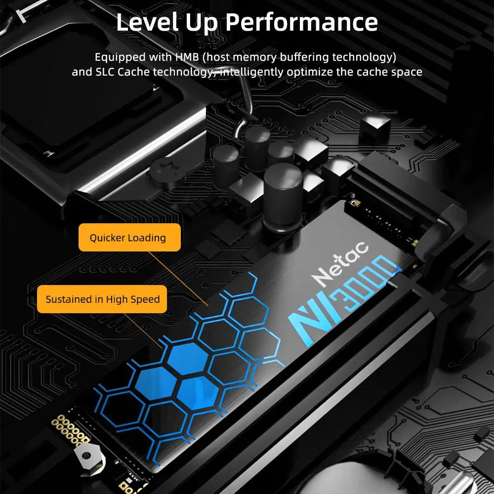 Experience Lightning Fast Performance with Our NVMe M.2 SSD - Available in 250GB, 500GB, 1TB, and 2TB Options!